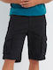 Men's Cargo Monochrome Shorts Black