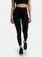 Only Frauen Lang Leggings Schwarz