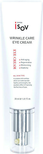 Isov Wrinkle Care Κρέμα Ματιών για Μαύρους Κύκλους , Ανάπλαση , Ενυδάτωση & Αντιγήρανση 30ml