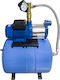 Speroni RSM5/60 Mehrstufig Einphasig Wasserdruckpumpe mit Horizontal Behälter 60 Liter 1.5hp