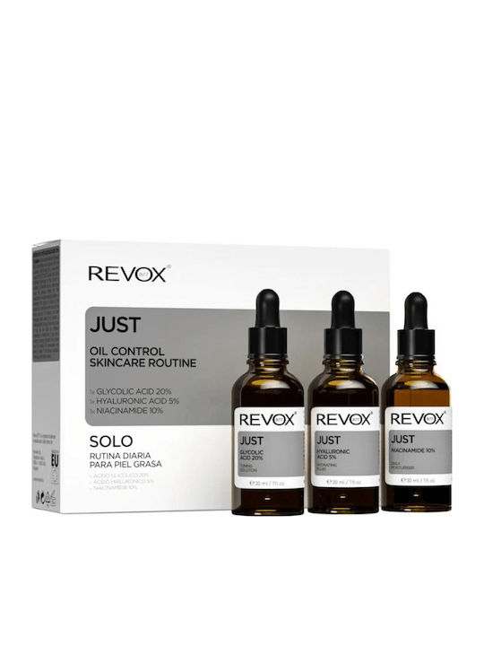 Revox Just Daily Routine Против Лъщене Комплект за грижа за кожата за Хидратация