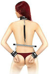 Fetish Tentation Soumission Handcuffs & Collar Black