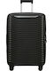 Samsonite Upscape Medium Hard Black Suitcase with 4 Wheels Height 68cm