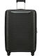 Samsonite Upscape Große Hartschalen Reisekoffer Schwarz mit 4 Rädern Höhe 75cm