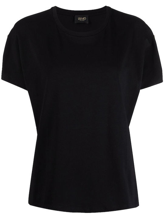 Liu Jo Damen T-shirt Schwarz