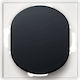 Aling Conel E6090.E1 Recessed Wall Switch Lighting One-Way without Frame Black