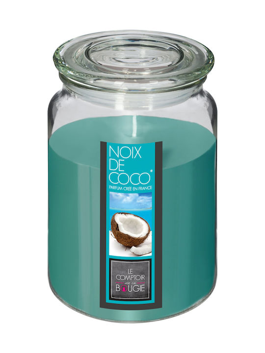 Atmosphera Scented Candle Jar Turquoise 510gr 1pcs