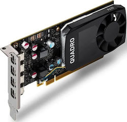 PNY Quadro P1000 4GB GDDR5 V2 Small Box Κάρτα Γραφικών PCI-E x16 3.0 με Mini DisplayPort