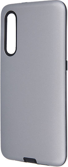 Defender Smooth Back Cover Πλαστικό Ασημί (Redmi 9A / 9AT)