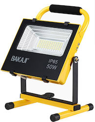 Bakaji 02834431 Προβολέας Εργασίας Μπαταρίας LED IP65
