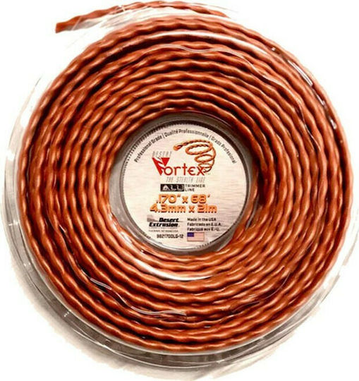 Vortex Aluminum Twist Brush Cutter Trimmer Line 3.3mm 36m 9821300LG-12