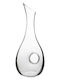 Secret de Gourmet Glass Wine Decanter with Stopper 1000ml