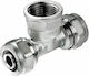BS Pipe Tee Multilayered Pipe 1/2" Female 16mm 1363