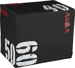 Amila Πλειομετρικό Κουτί Plyometric Box with Soft Surface (40x50x60)