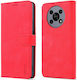 AZNS Buchen Sie Synthetisches Leder Rot (Honor Magic4 Lite 5G)