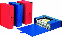 Esselte File Box with Buttons 35x25cm