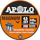 Apolo Apolo Magnum Pellets Airgun 4.5mm 250pcs 250pcs VAS-MAGNUM-45-250