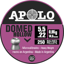 Apolo Apolo Domed Hollow Peleți Airsoft 250pcs Apolo Apolo Domed Hollow Peleți Airsoft 250pcs