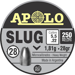Apolo Slug 250τμχ 5.5mm