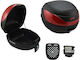 STR Motorrad-Topcase 32l Schwarze