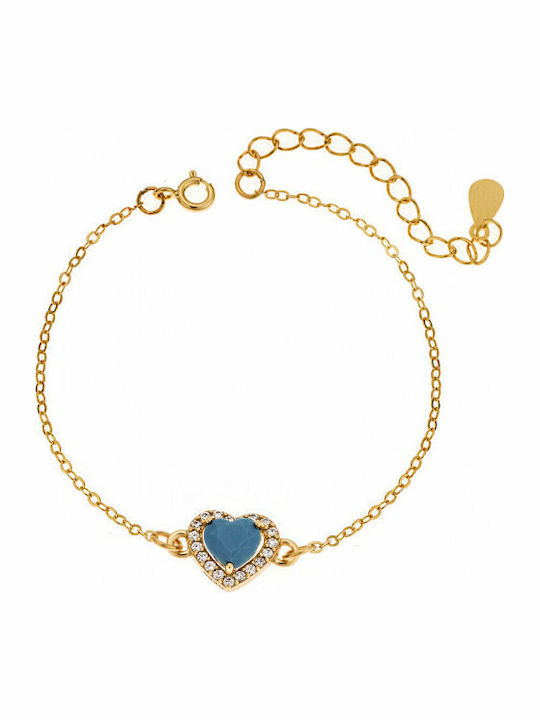 Senza Women's Bracelet with Heart Design in Sil...