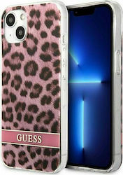 Guess Leopard Back Cover Plastic Pink (iPhone 1...