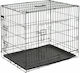 Kerbl Стоманена кутия за куче с 2 врати 63x48x57см