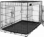 Kennel X-Large Dog Wire Crate with 2 Doors 107x70x77.5cm