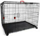 M-Pets Voyager Стоманена кутия за куче с 2 врати M с колела 76x48x53см