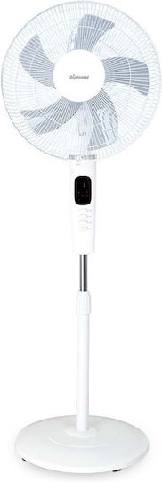Diplomat DFX-500RC Fan Pedestal 50W Diameter 40.64cm White