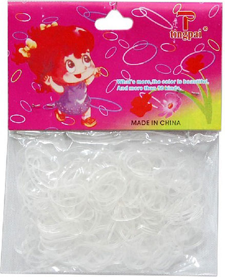 Scrunchy Hair Transparent 100pcs