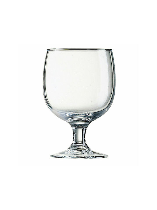 Arcoroc Amelia Set Gläser für Weiß- und Rotwein aus Glas Mit Stiel 250ml 12Stück
