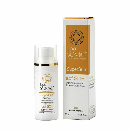 Lipo Somae Super Sun Αντηλιακή Κρέμα Προσώπου SPF30+ 50ml