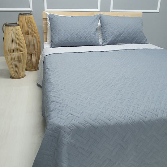 Joli Κουβερλί Ξενοδοχείου Υπέρδιπλο M260xΠ240εκ. Γκρι