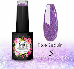 Gellie Pixie Sequin Хибриден Лак за Нокти Pixie...