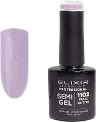 Elixir Semi Gel Хибриден Лак за Нокти 1102 Pear...