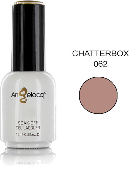 Angelacq Ημιμόνιμο Βερνίκι Νυχιών Chatterbox 062 15ml