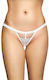 Softline 2500 Frauen Sexy Zeichenfolge offenem Schritt G-String White 559125002