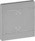 Legrand Valena Life Μετώπη Διακόπτη Ρολών σε Ασημί Χρώμα 755312