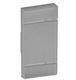 Legrand Stromsteckdosenplatte in Silber Farbe 7...