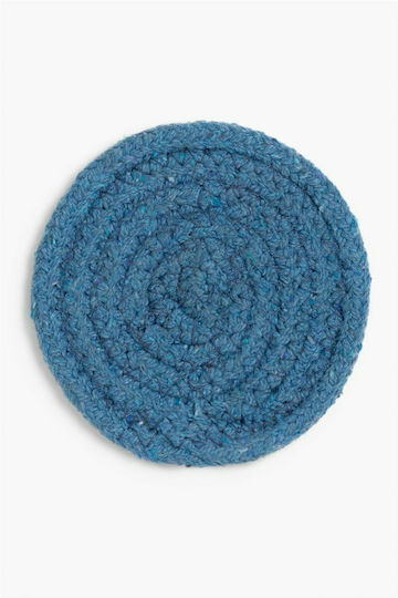 Calma House Заоблено Сувенир Текстил Син 10см CAVERA10AZU 4бр