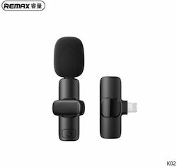 Remax K02 USB-C Wireless Microphone for Pet Clip On Remax K02 USB-C Wireless Microphone for Pet Clip On