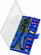 Lux Tools Πρέσα Ακροδεκτών Διατομής 0.5 - 6mm² με Απογυμνωτή (Μήκος 225mm)