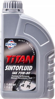 Fuchs Titan Sintofluid GL5 75W-80 Transmission Fluid 1lt