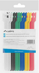 Lanberg Kabelbinder 150x12mm Mehrfarbig 12pcs ORG01-MT150-MC6