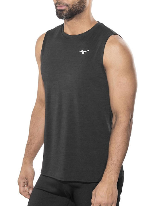 Mizuno Impulse Core Sportliches T-Shirt Schwarz