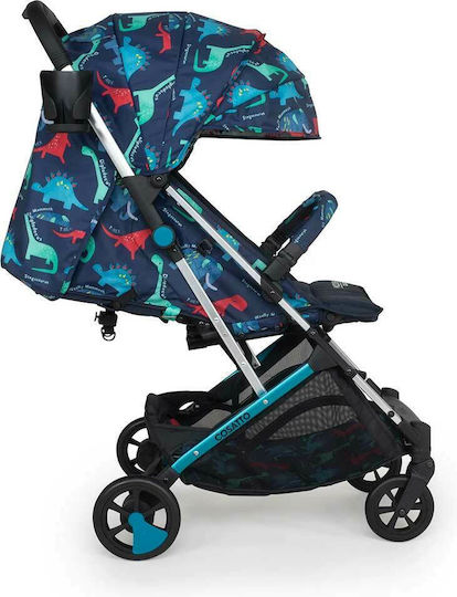 Cosatto Woosh 3 D is for Dino Baby Stroller Suitable for Newborn Navy Blue 7.2kg