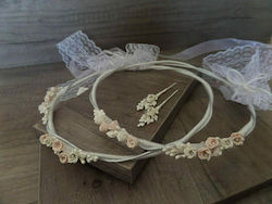 Handmade Wedding Crowns Ν623