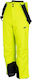 4F HJZ22-JSPMN001-45S Παιδικό Παντελόνι Σκι & Snowboard Κίτρινο