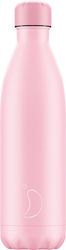 Chilly's All Pastel Бутилка Термос Неръждаема стомана Без BPA Pink 750мл